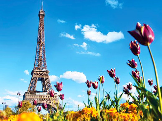 Эйфелева башня - национальный символ Парижа