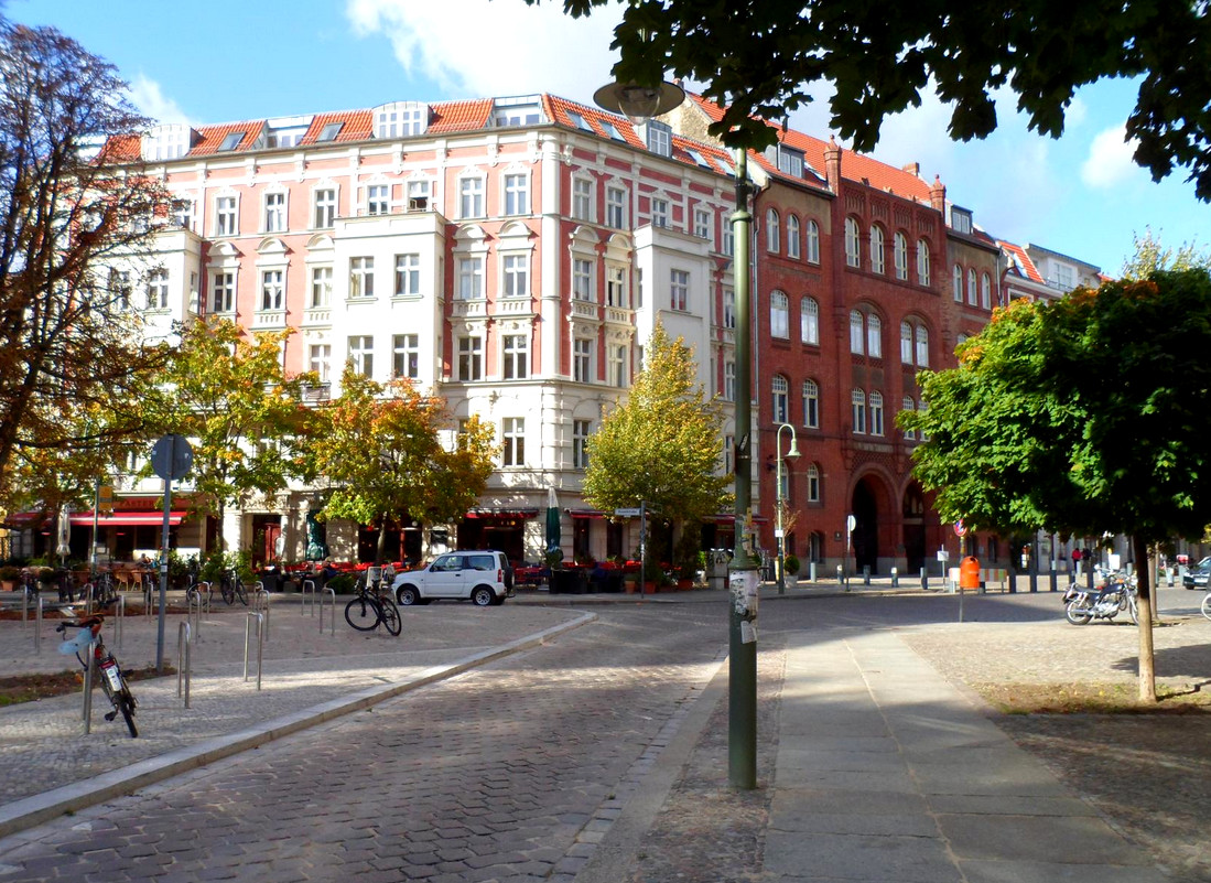 Район Пренцлауэр-Берг в Берлине