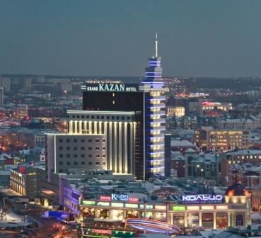 Казань, вид на город