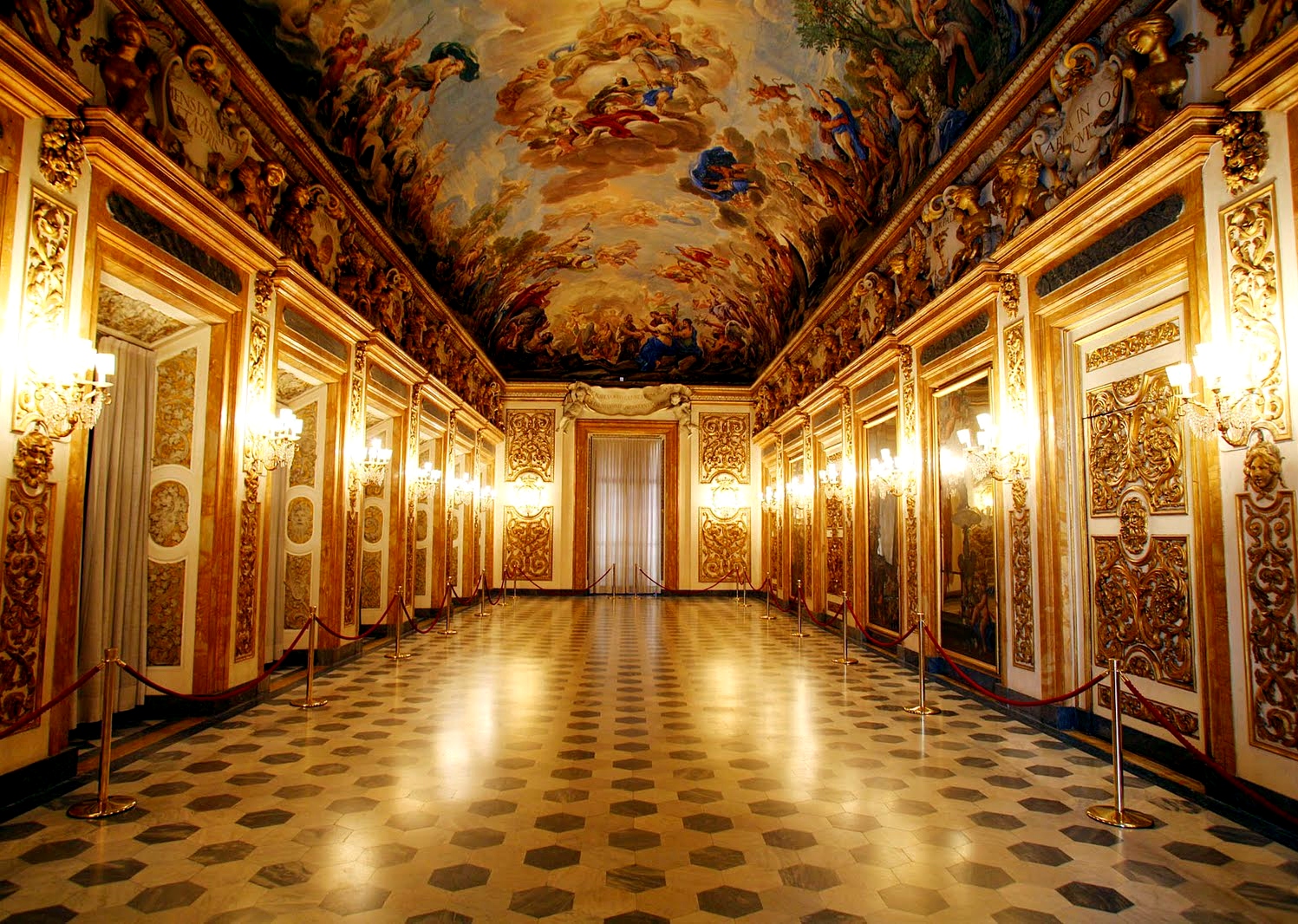 Дворец Питти в Италии