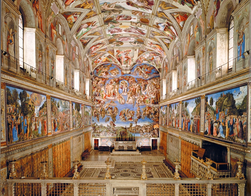 Сикстинская капелла в Ватикане