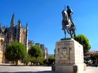 Конная статуя констебль Нуно Альварес Перейра. Баталья, Португалия