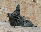 Испания, Пенискола, памятник Бенедикту XIII