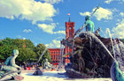 Alexanderplatz. Rotes Rathaus