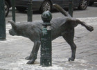 Бельгия, Брюссель - Памятник писающей собаке