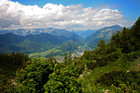 Дорога по австрийским горам и долинам