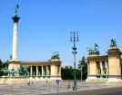 Площадь Героев. Памятник тысячелетия Венгрии
