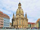 Дрезден, Германия. Очень красивая и знаменитая церковь Фрауэнкирхе