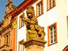 Гейдельберг, статуя льва на Университетской площади