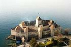 Монтрё Шильонский замок Швейцария