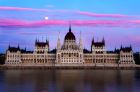 Необыкновенный закат в Будапеште